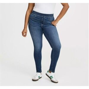 Torrid NWT Lean Jean High-Rise Skinny Jean Plus Size 5X 28W Medium Wash Jeggings